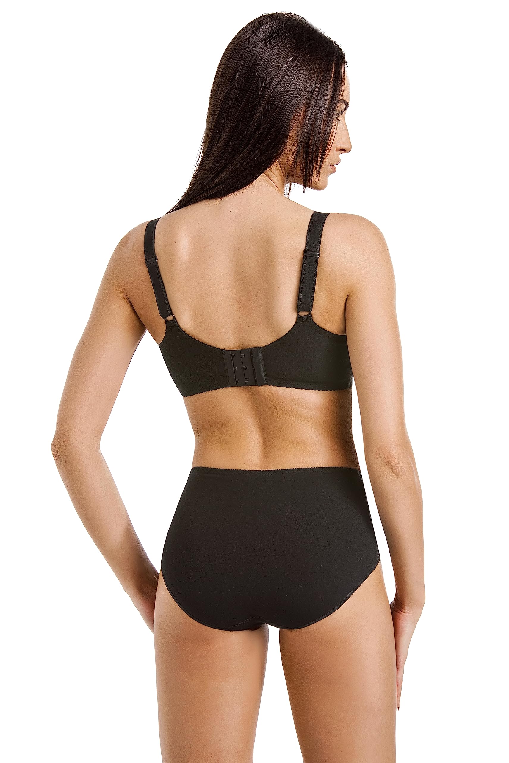 Teyli Reggiseno Donna in Cotone – Morbido con Ferretto – Spalline Regolabili – Finiture in Pizzo