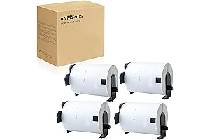 Brother DK-1241 Die-Cut Wide Shipping Labels for QL1050