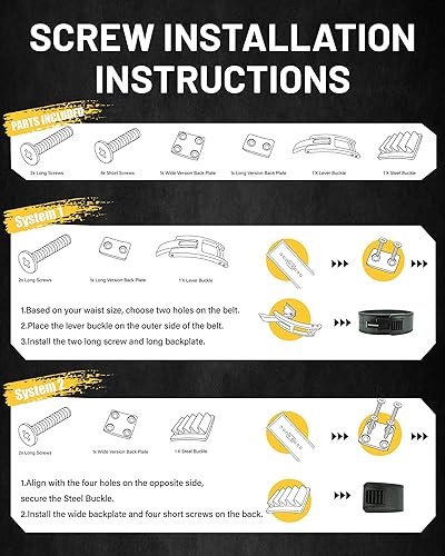 Miniatura 2 de MANUEKLEAR Replacement Lever for Lever Belt with Patent, Professional Belt Buckle Replacement for Lever Lifting Belt