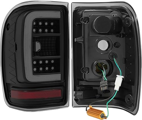 Miniatura 8 de HECASA Luces traseras compatibles con Ford Ranger tipo C 2001-2011, tubo LED, luces traseras de freno trasero, ensamblaje del lado del conductor y