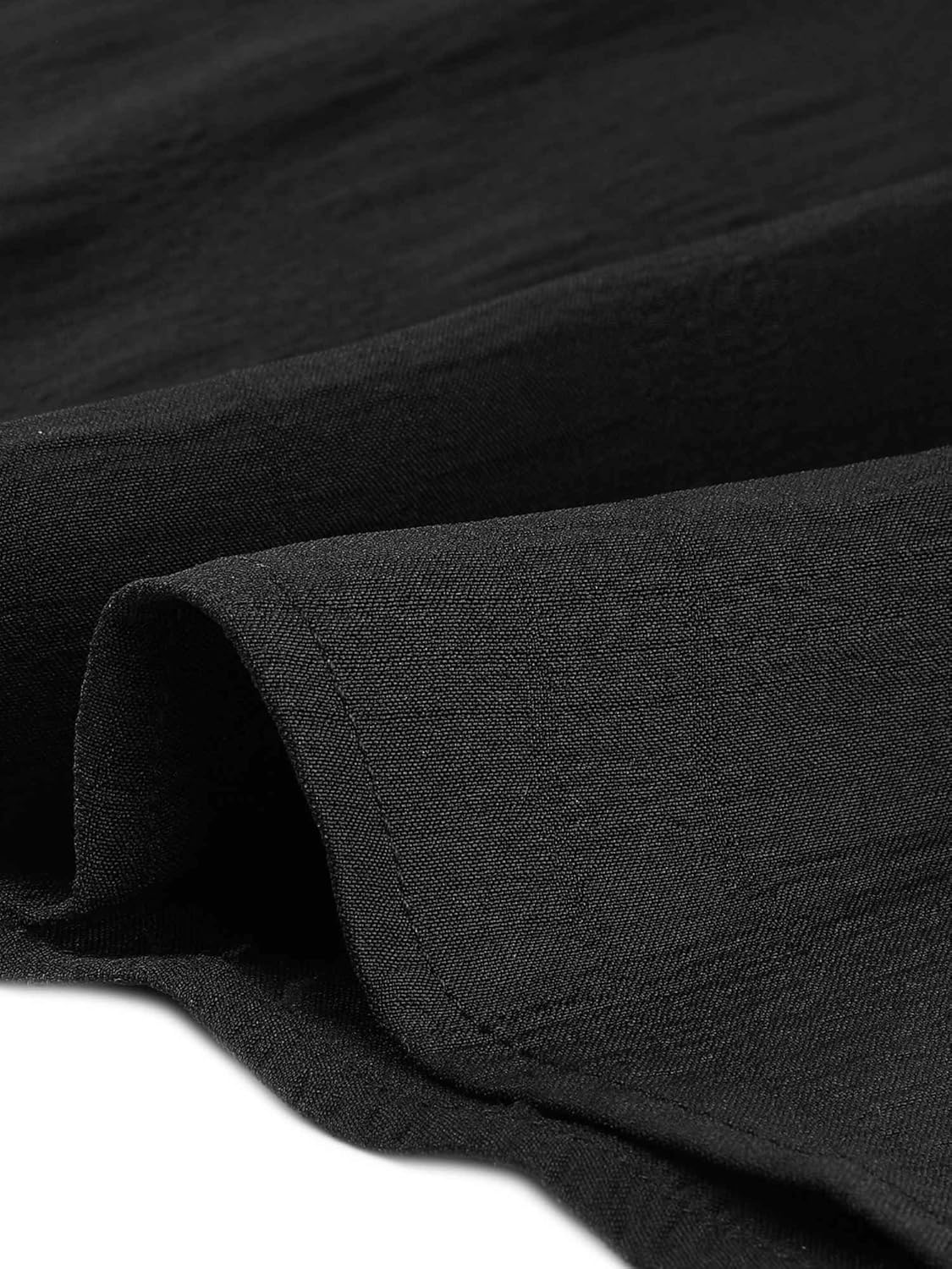 Allegra K Midi Dresses for Women's Ruffled Sleeve Mock Neck Casual Dress - Image 5