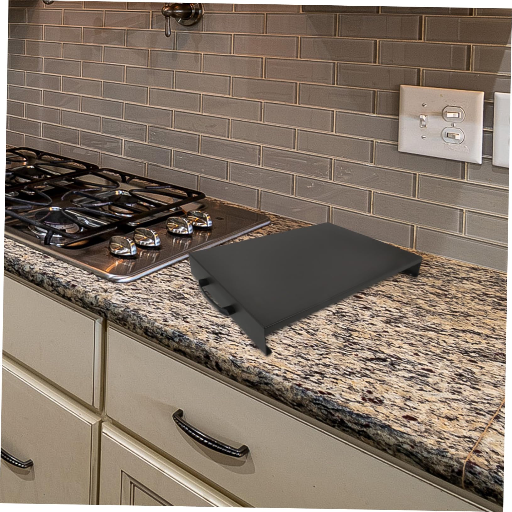 OUNONA Copri Fornelli in Stabile Pannello Di Copertura Per Piano Cottura Induzione Supporto Da Tavolo Multiuso Per Cucina Accessorio Portaoggetti Riutilizzabile