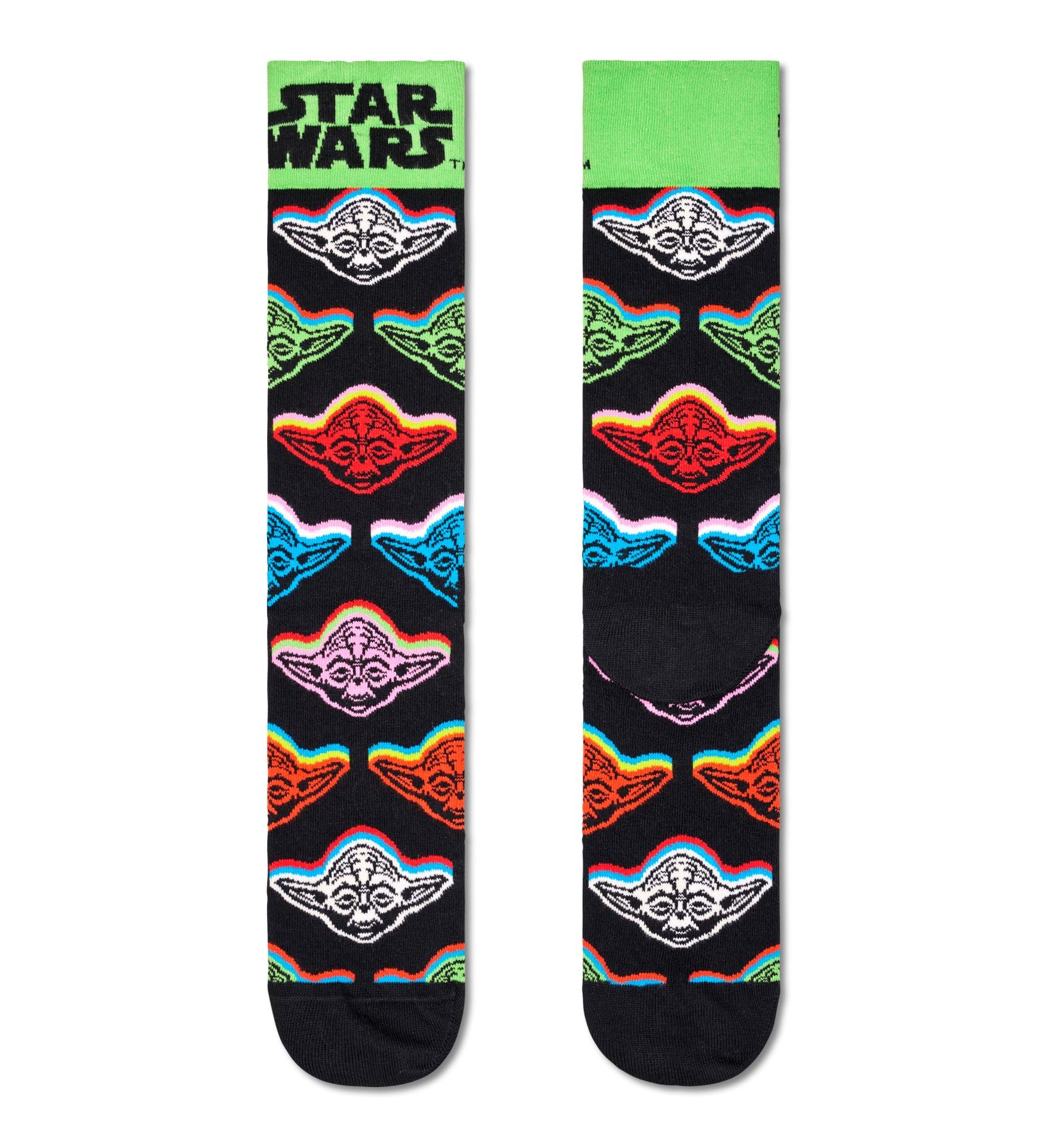 Happy Socks Model STAR WARS YODA SOCK 0272, multicoloured, 36-40