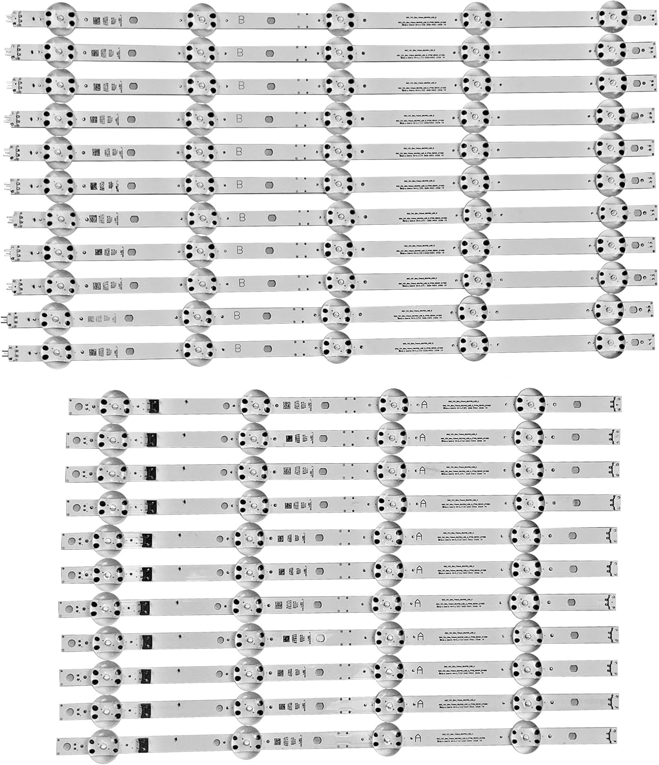 22 Pieces LED Backlight Strip for LG 86‘’ TV 86UP80 86UP8770PUA 86UQ8000AUB 86UP8050PSB 86Q9050PSC 86UP80006LA 86QNED99UPA 86UP8000PTB 86NANO75UPA 86UQ7590PUD SSC_Y21_Slim_Trident_86UP80