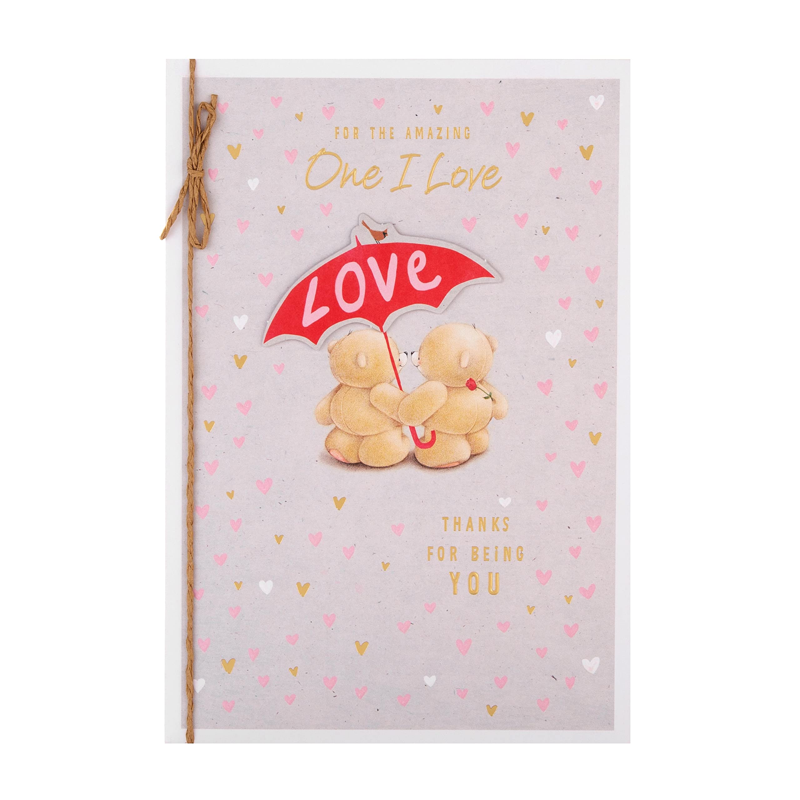 Hallmark Biglietto di compleanno per marito, con scritta in lingua inglese Cute ever Friends