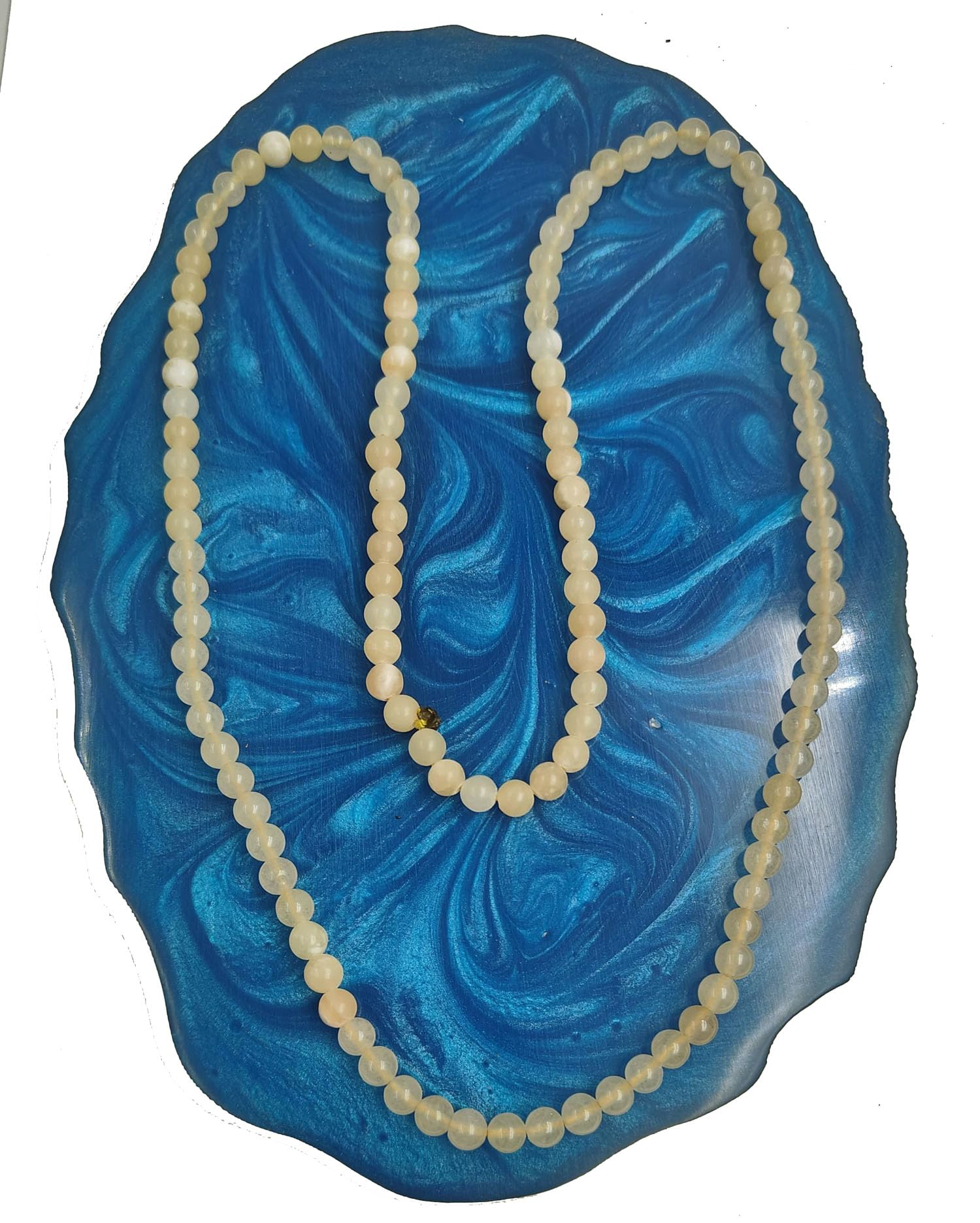 eshoppee Yellow Aventurine natural gem stone necklace mala (Yellow Aventurine) For Unisex Adult (B0B15CP4B8) Amazon Price History, Amazon Price Tracker
