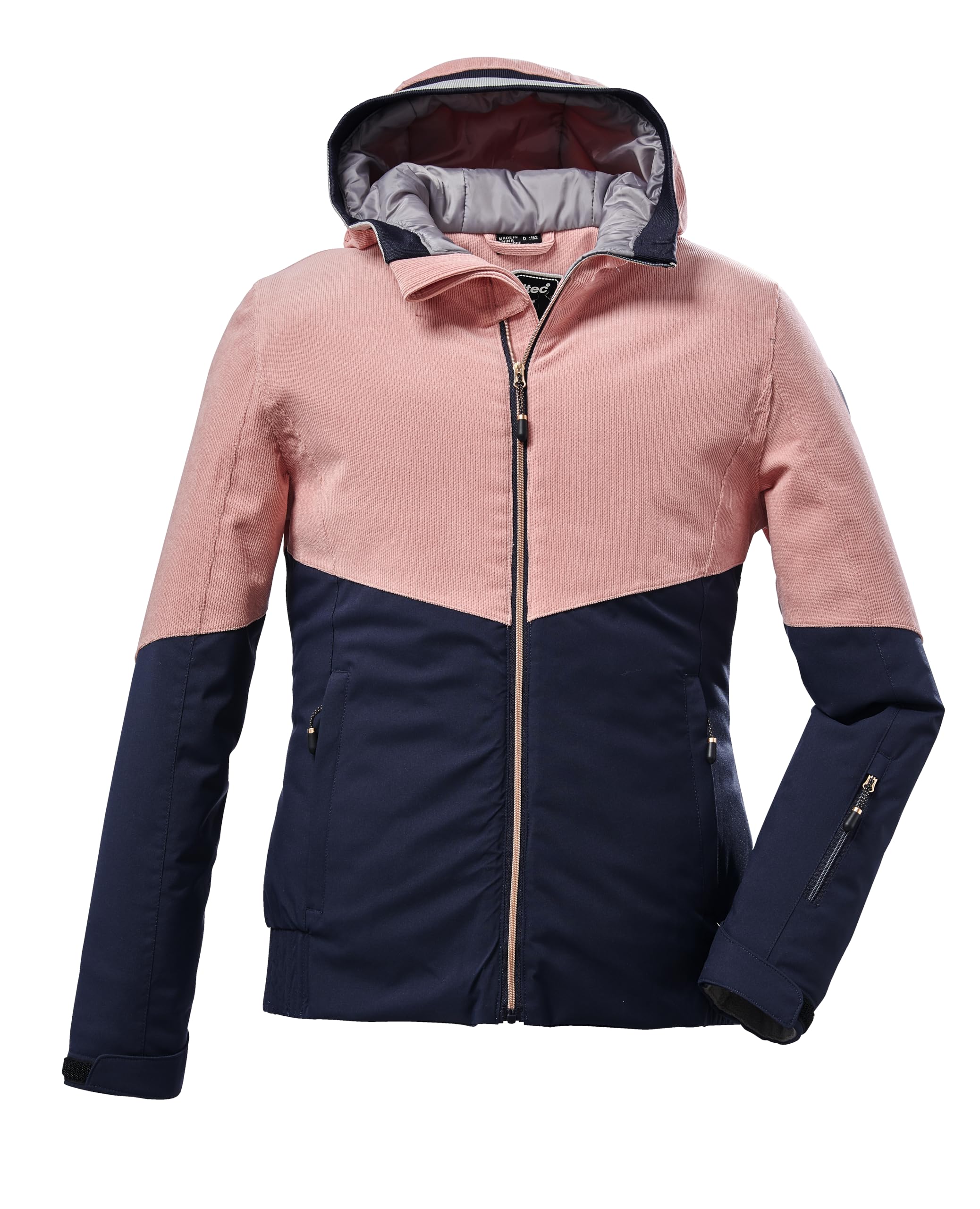 Killtec Ksw 52 Grls Ski Jckt Chaqueta funcional de esquí con capucha y paranieves Niñas
