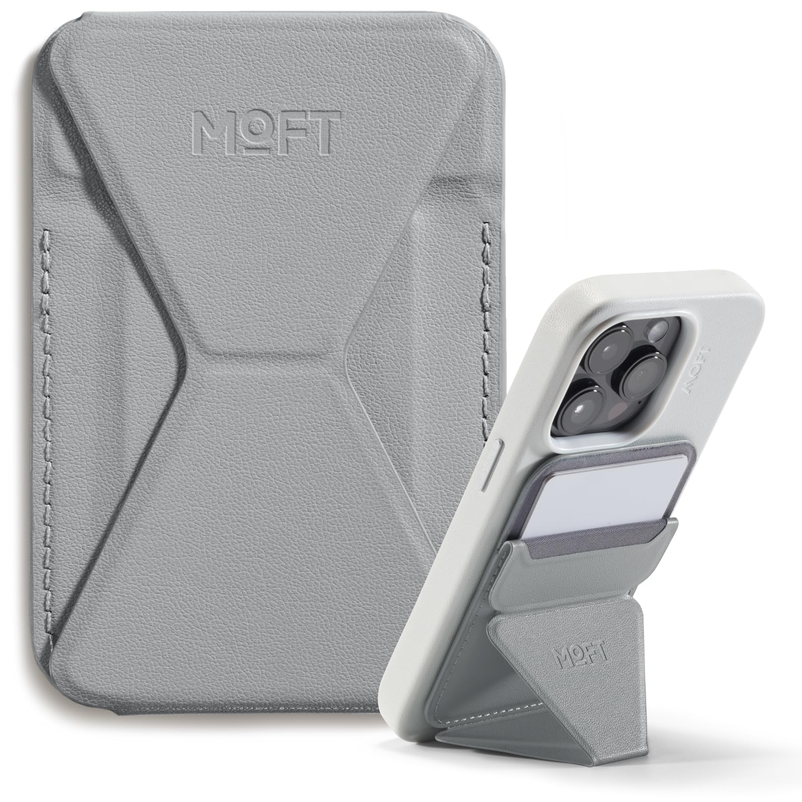 Gliship Portafoglio Magnetico MagSafe Per IPhone 16/15/14/13/12 Con Supporto Regolabile - Pelle Vegana E Protezione RFID