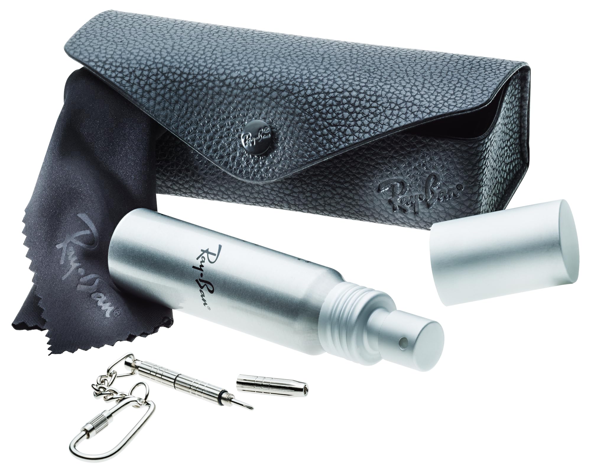 Ray-Ban Pilot Aviator originale con kit di cura
