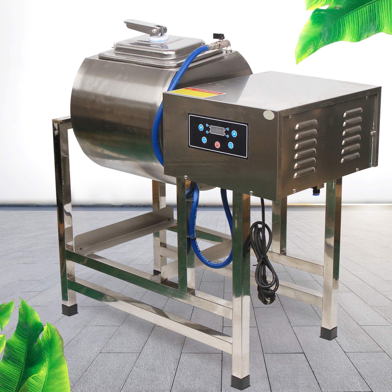 Marinator 38L Intelligente Gemüse Fleisch Mariniert Salzmaschine | Geflügel Beizmaschine | 220V Neu | Edelstahl | 200W