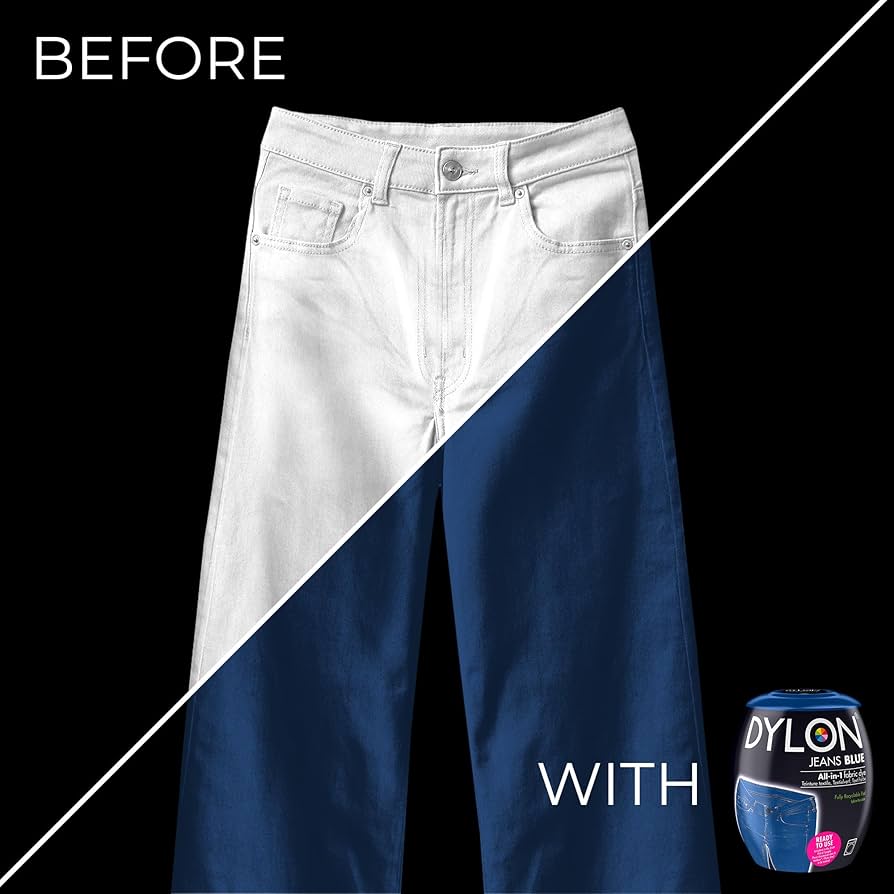 Dylon Machine Dye Pod Jeans Blue, 350G 350g, Blue