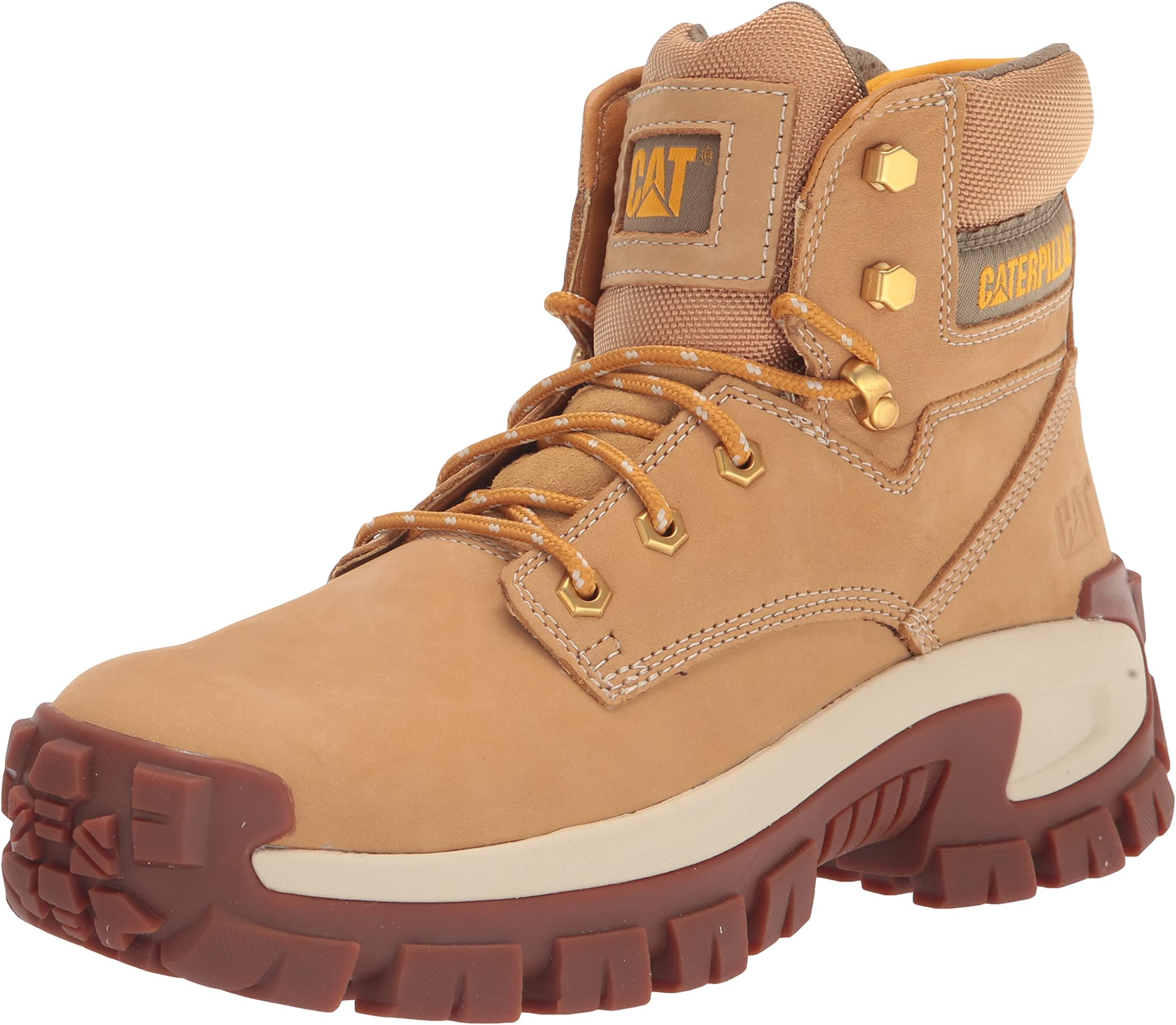 CAT Men's Invader Hi Steel Toe Construction Boot