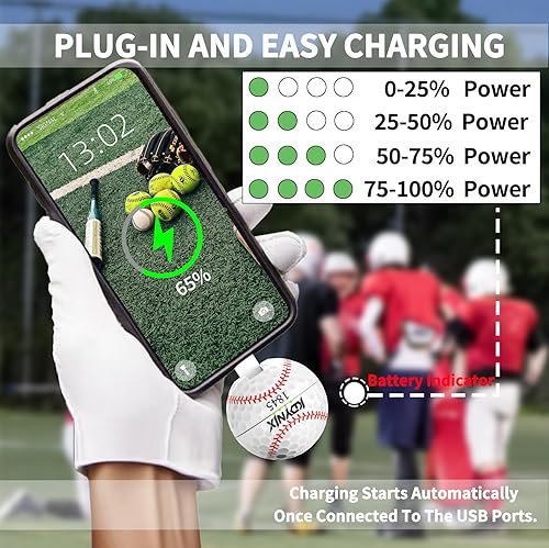 Miniatura 2 de Banco de energía creativo de pelota de golf de 2000 mAh, mini cargador portátil USB-C, compatible con iPhone 15, 15 Plus, 15 Pro Max, regalo para