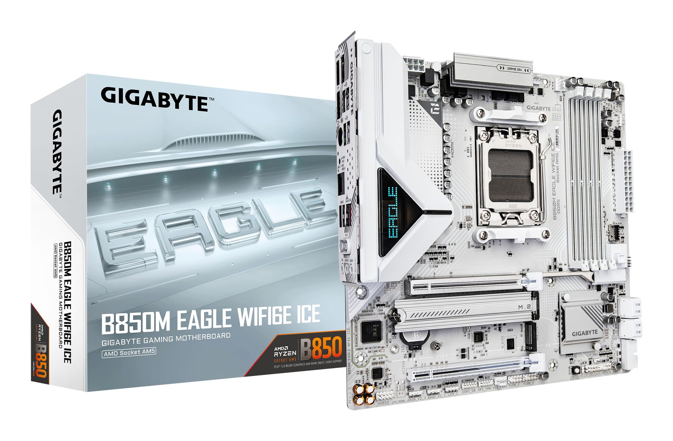Amazon | GIGABYTE B850M EAGLE WIFI6E ICE Micro-ATX マザーボード