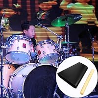 Vista 6 de EXCEART cencerro de vaca de 6 pulgadas de metal con mazo de madera, campanas de vaca de percusión, fabricante de ruido, kit musical de mano