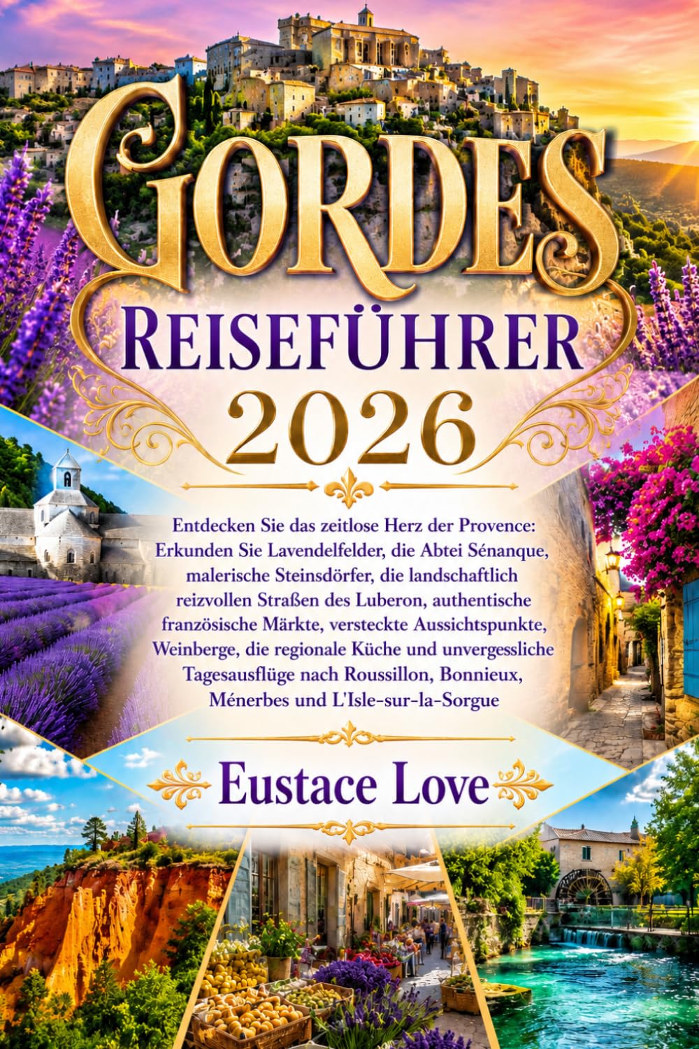 GORDES REISEFÜHRER 2026: Erkunden Sie Lavendelfelder, die Abtei Sénanque, malerische Steinsdörfer, die landschaftlich reizvollen Straßen des Luberon, ... Weinberge, die regionale Küche