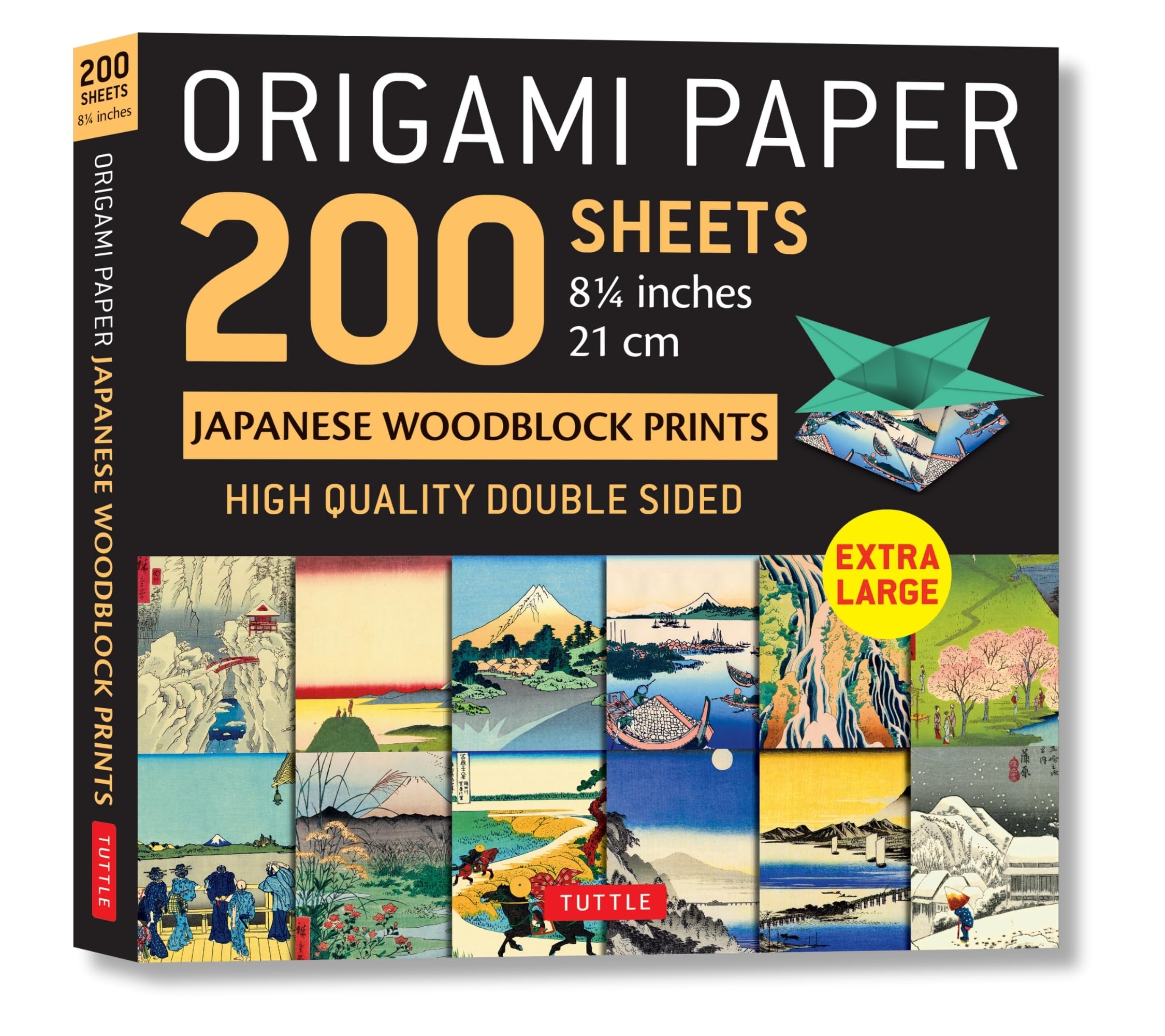 Origami Paper 200 Sheets Japanese Woodblock Prints 8 14 by Tuttle Publishing