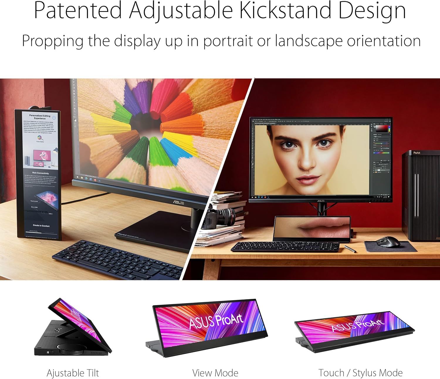 ASUS ProArt Display PA147CDV Creative Tool - 14 Inch, 32:9, IPS, Full HD