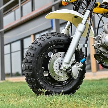 ハチ•パッチ3.50-8 wt モンキー用タイヤ＋チューブセット Amazon | モンキー/ゴリラ 3.50-8インチ タイヤ チューブセット