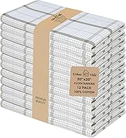 Vista 38 de Urban Villa - Servilletas de tela a cuadros