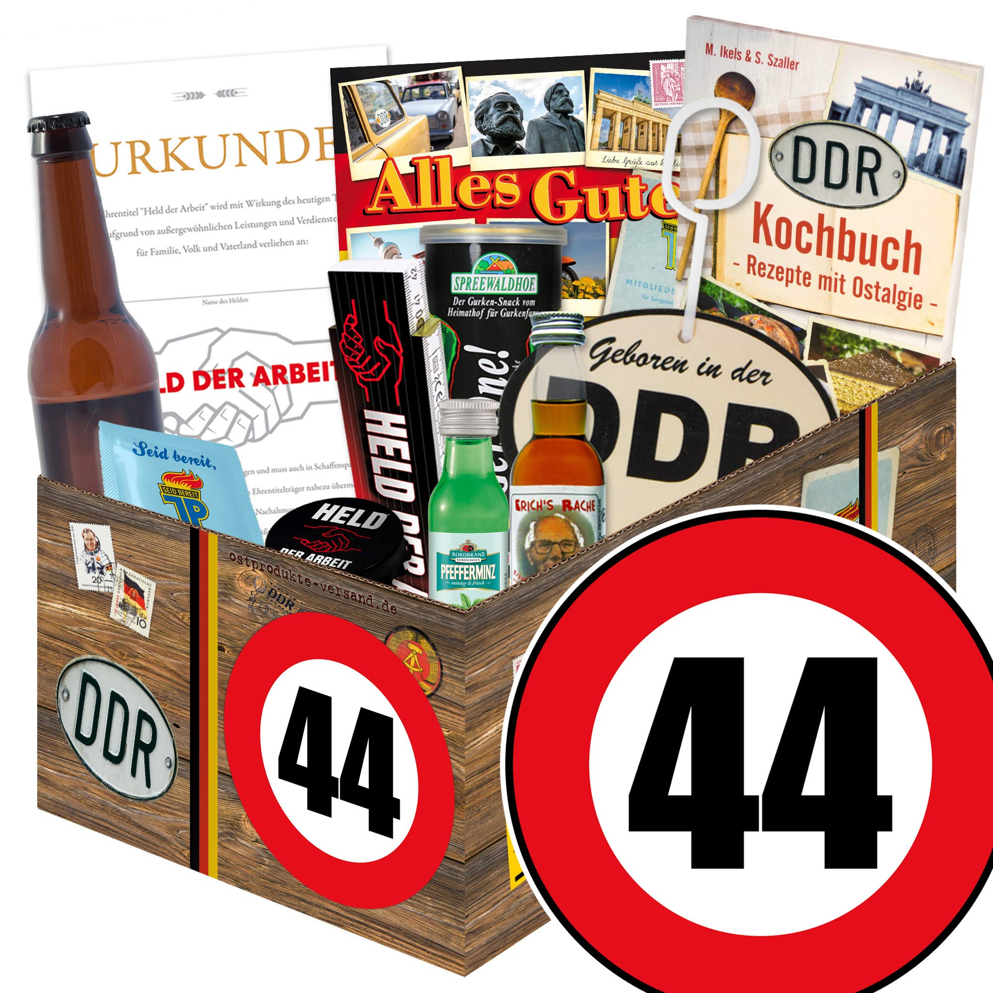 Männergeschenke/Männer Geschenkbox/Geburtstag 44 / Geschenk Mann