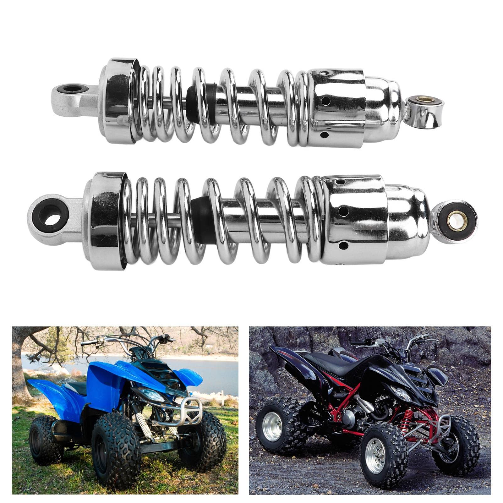 Amortyzator tylny motocykla 2 szt. Amortyzator zawieszenia o wysokiej wydajności ze stopu aluminium do rowerów terenowych Motocykle Trwały Wygodny Stabilny Odporny na wstrząsy