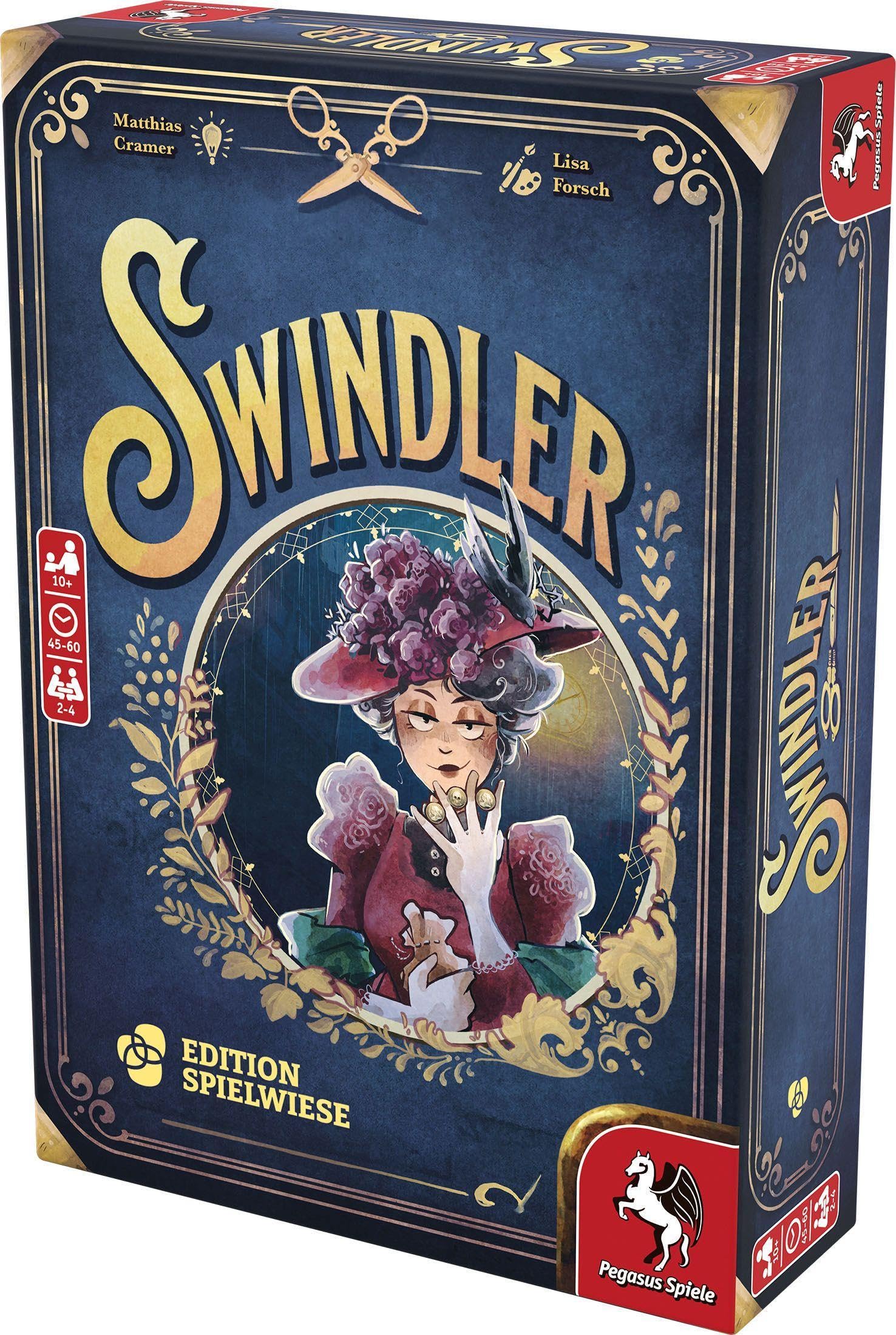 Pegasus Spiele 59057G Swindler (Edition Spielwiese) Jeux de société