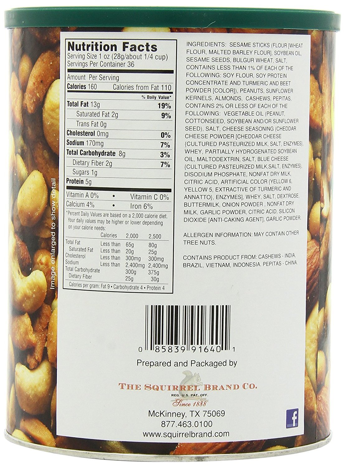 Southern Style Nuts Gourmet Hunter Mix, 36 oz