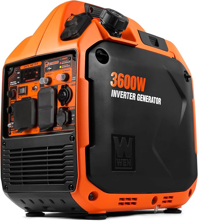 WEN 3600-Watt Dual Fuel Portable Inverter Generator
