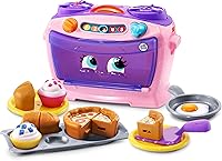 LeapFrog Number Lovin' Oven Pink - Interactive Toddler Kitchen Playset with Songs, Counting & Sizzling Sounds Ages 2-5