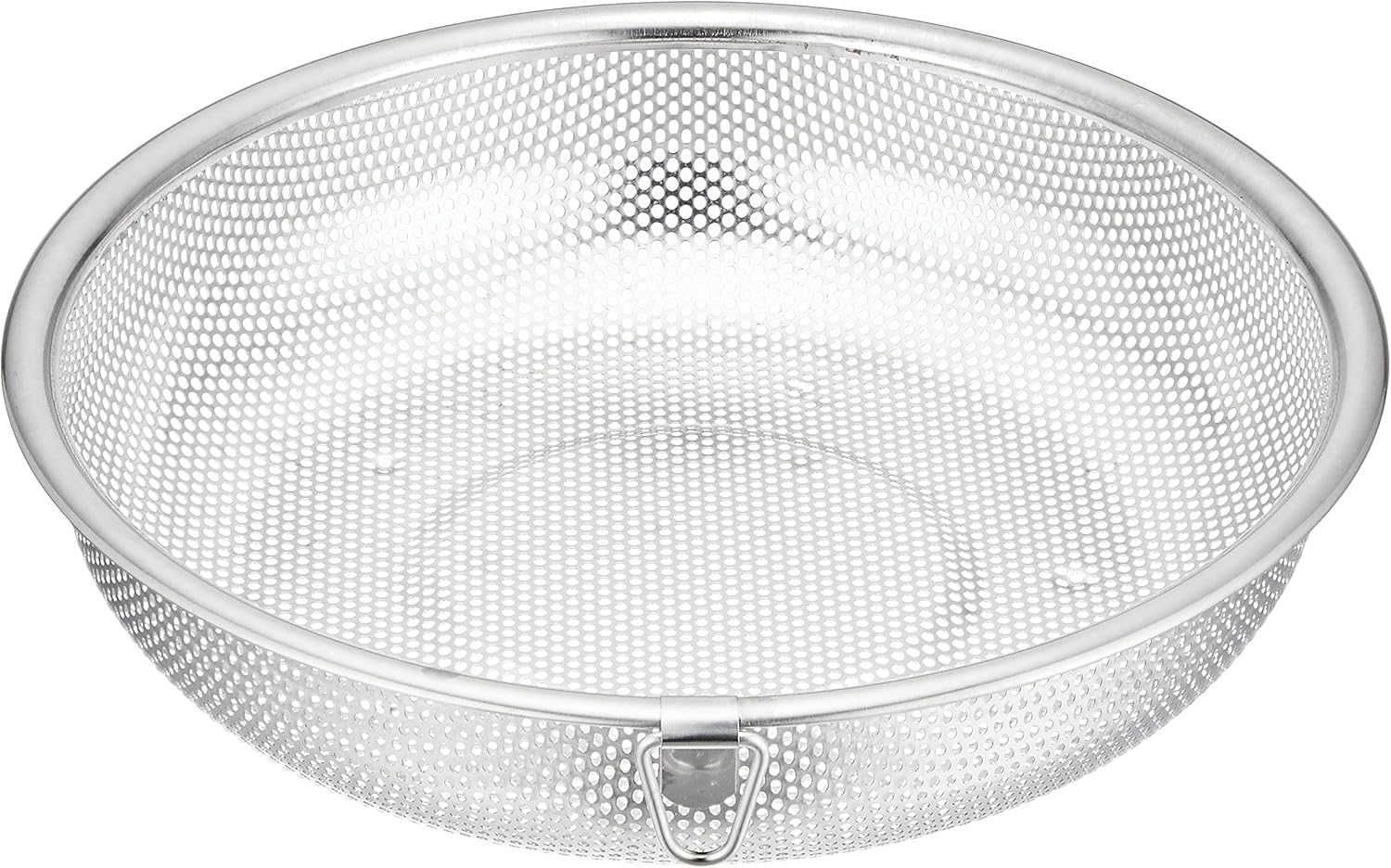 Pearl Metal HB-4113 Punch Bowl Colander, 10.6 inches (27 cm), Foot Included, Stainless Steel, At Aqua