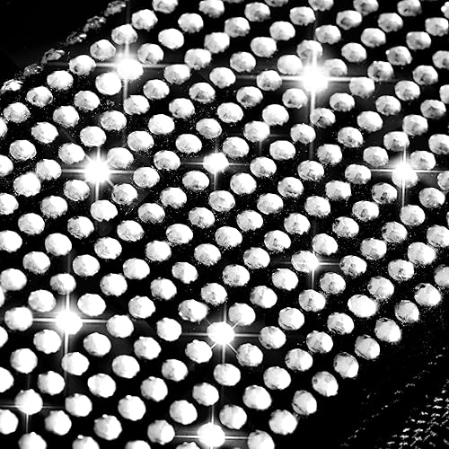 Miniatura 6 de CAR PASS - Tapetes para automóvil con diamantes de imitación y almohadilla para el talón, antideslizantes, de cloruro de polivinilo, impermeables,