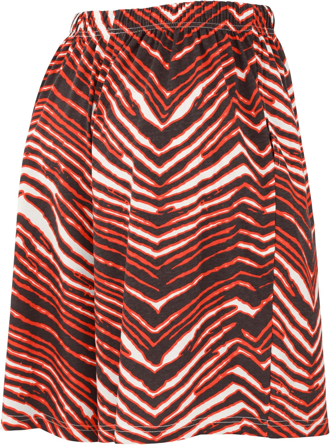 Zubaz NFL Adult Unisex Z88 Zebra Short – Officially Licensed NFL Gear for Men and Women - Running, Gym, and Casual Wear