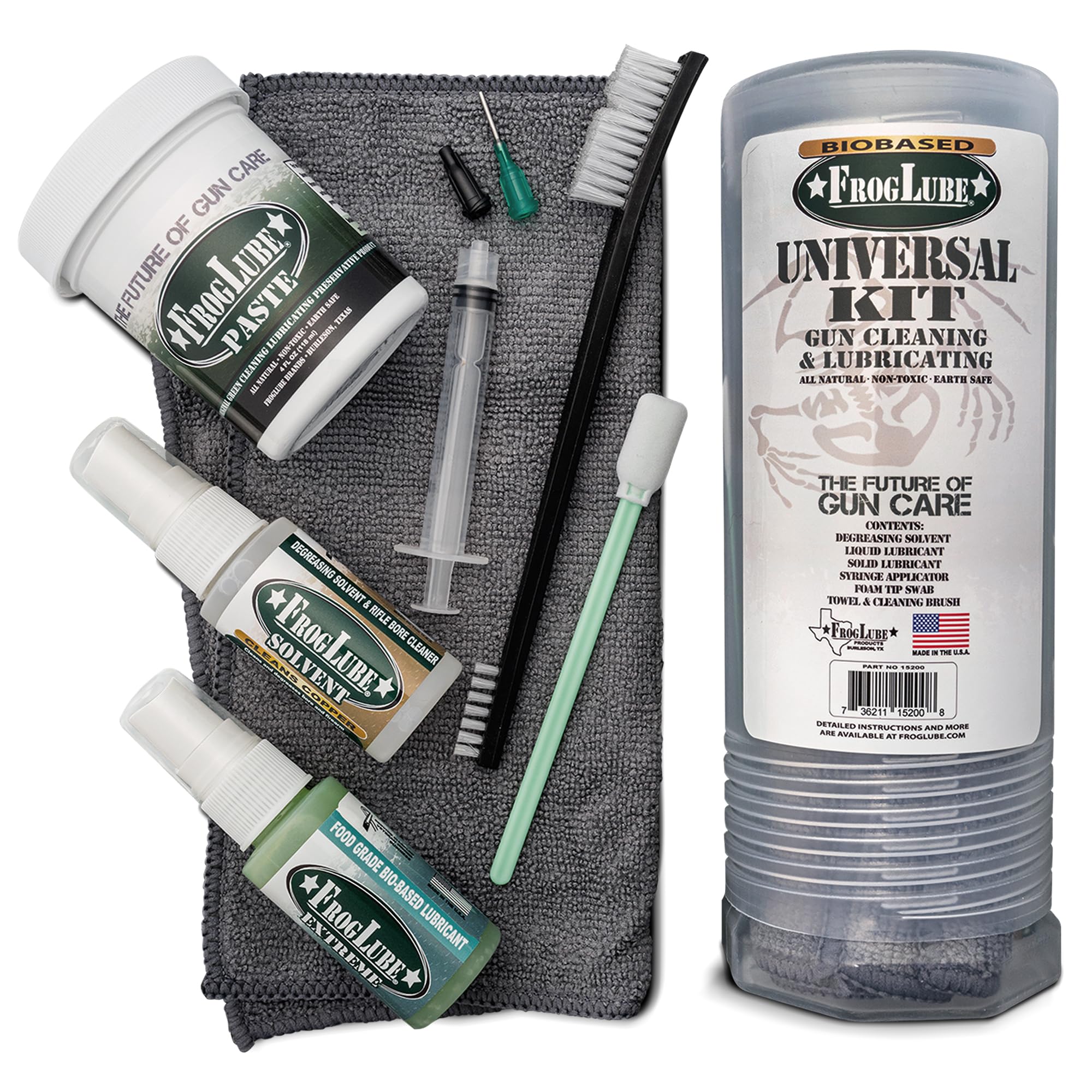 Frog Lube FrogLube FrogTube 5 Piece Kit (1 oz Solvent/1.5 oz Extreme Liquid/4 oz CLP Paste)