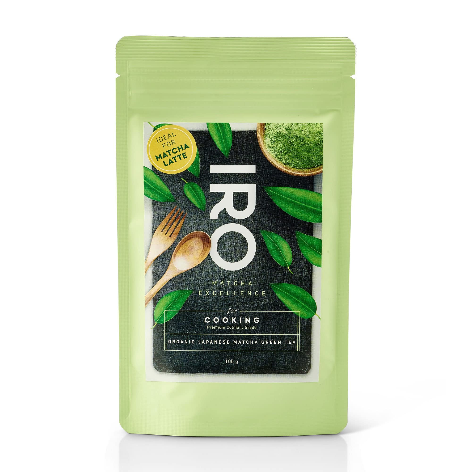 IRO Té Matcha Japonés Ecológico Premium Culinario 100g Polvo