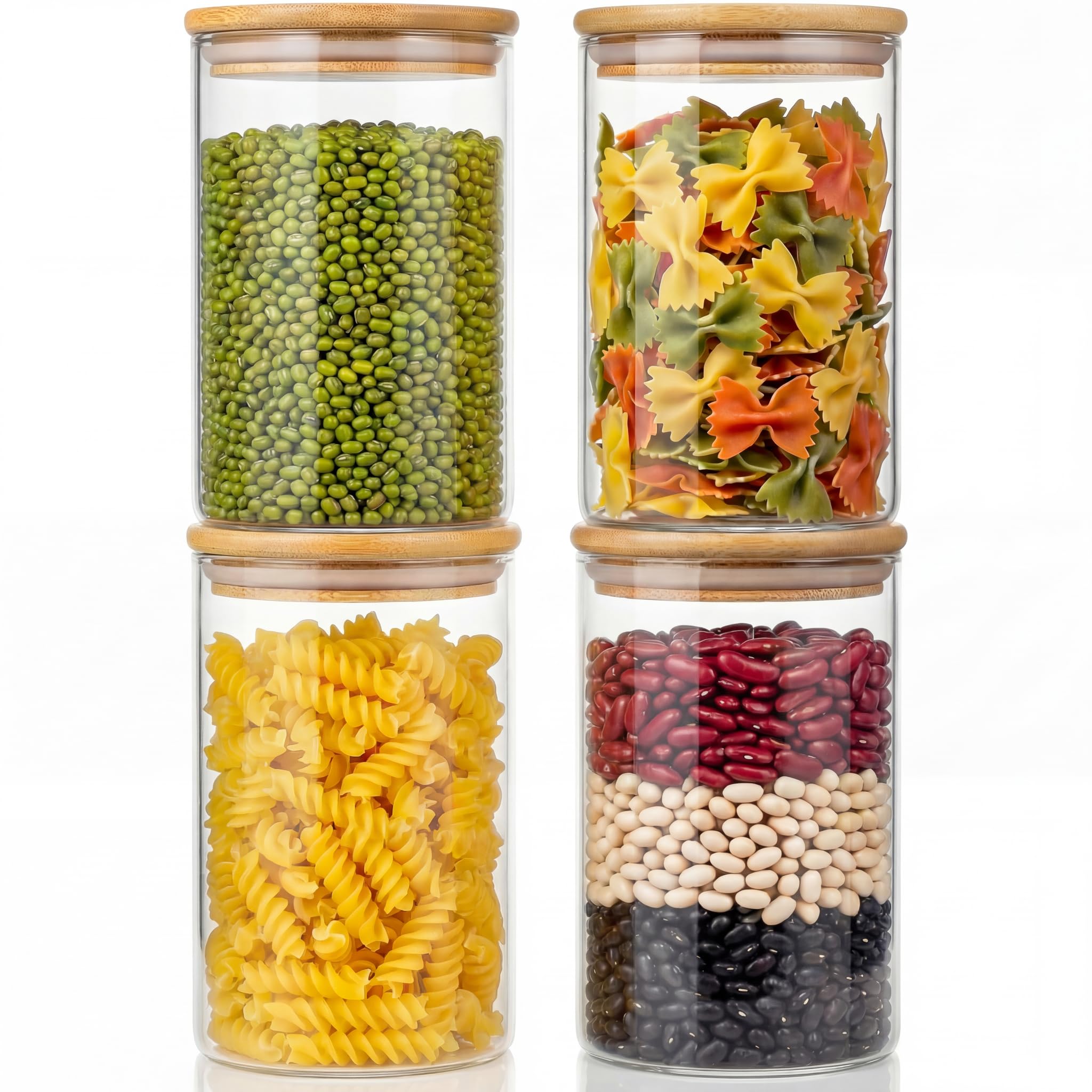 HomArtist Glass Jars