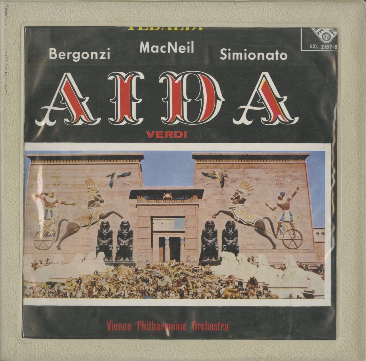 英Decca SXL2167/9　ヴェルディ「アイーダ」　テバルディ　カラヤン Amazon.co.jp: ヴェルディ Verdi アイーダ AIDA DECCA SXL 2167-9 UK