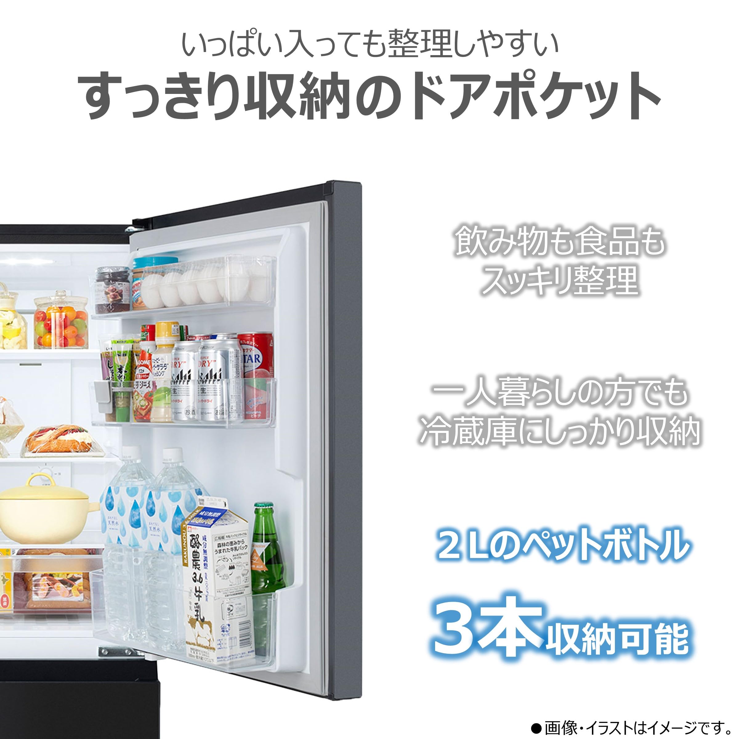 Amazon.co.jp: TOSHIBA(東芝) 冷蔵庫 幅50.3㎝ 180L GR-Y18BP(KT) 2