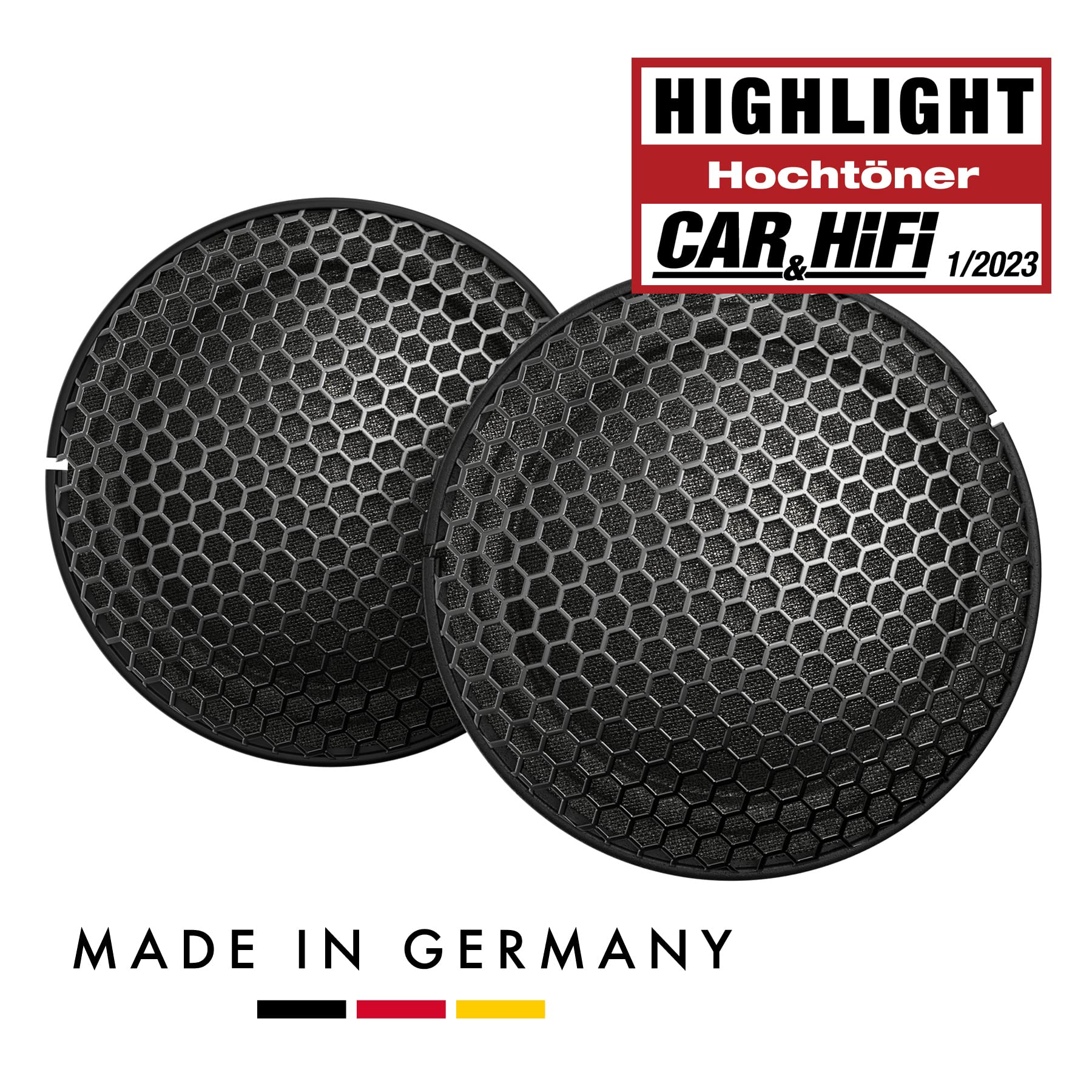 ETON CXS 28+ – hochwertiger 28 mm / 1,1 Zoll Hochtöner, Autolautsprecher mit starkem Neodymmagnet, Tweeter mit Gewebekalotte