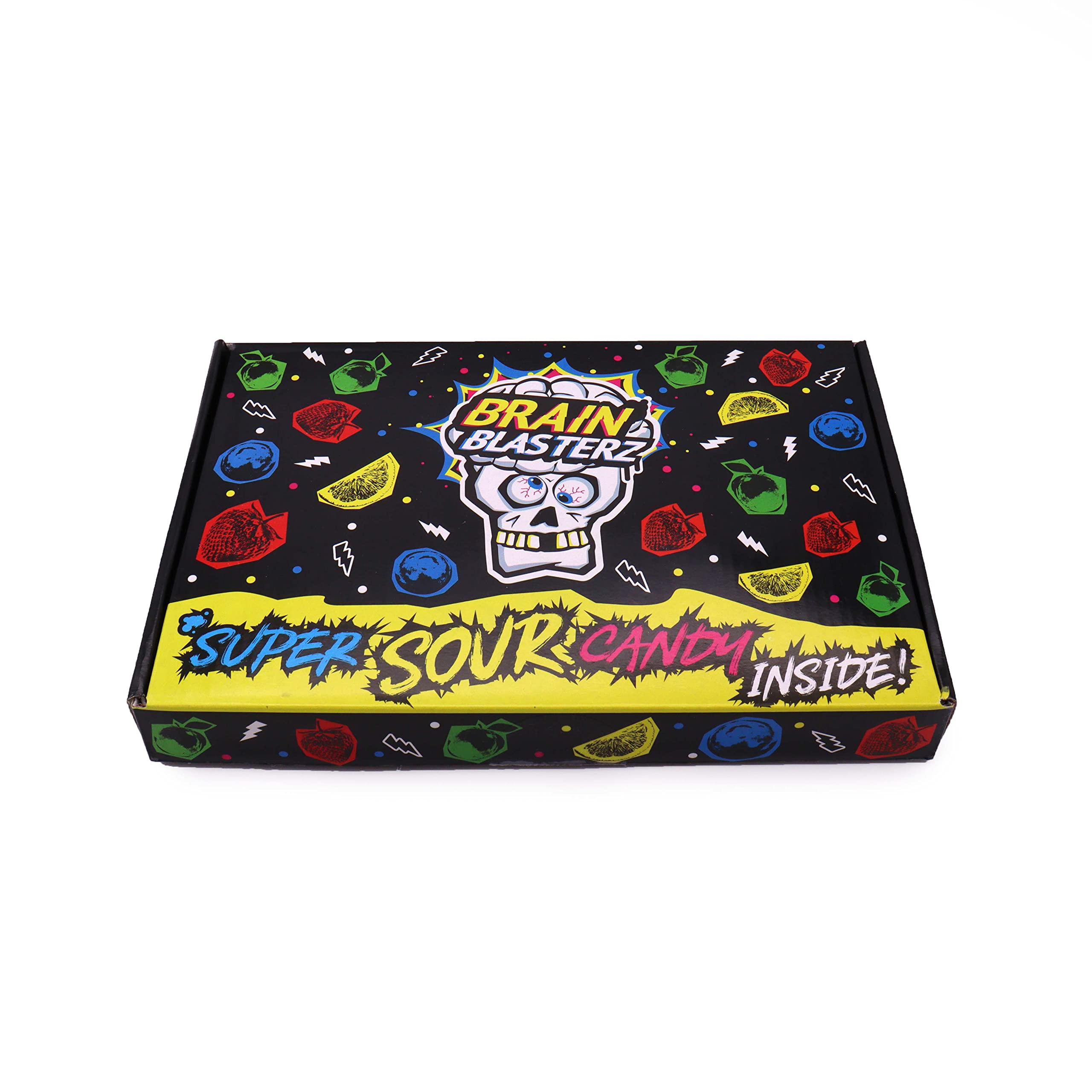 Sour Candy Treat Box by Brain Blasterz Hard Sour Candy, Brain