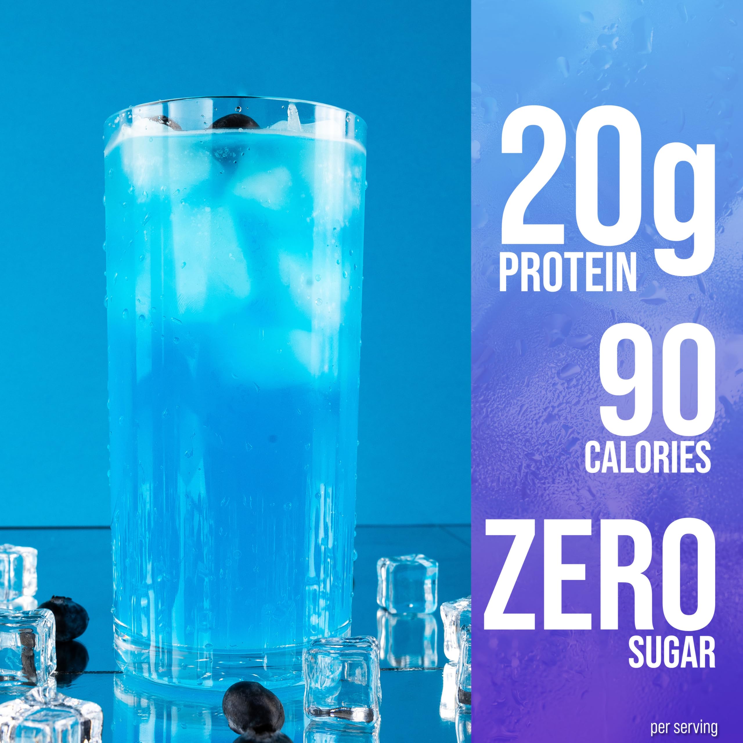 Rule1 R1 Clear Isolate (689g) Blue Raspberry - Eiweiße - Klares Protein