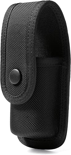 OCMace - Soporte de aerosol para cinturón de servicio, chaleco MOLLE MK3MK4, funda de nailon moldeado para botes de gel de pimienta, bolsa de auto