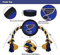 Vista 16 de Pets First Juguete de goma resistente para perros y gatos - NHL Washington Capitals - Remolcador de cuerda resistente para perros y gatos