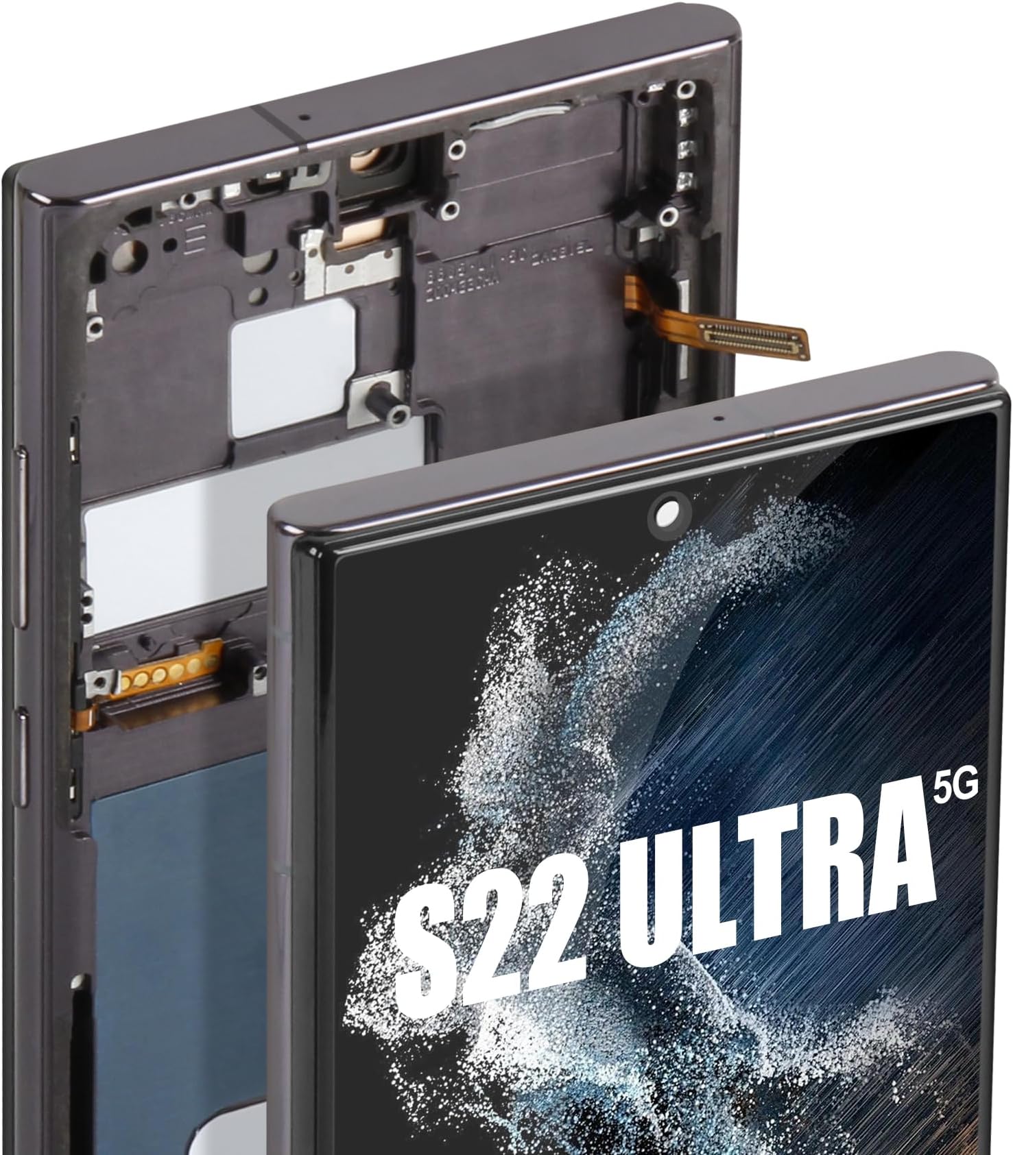 Incell for Samsung Galaxy S22 Ultra 5G Screen Replacement - for Samsung S22 Ultra 5G LCD Display SM-S908B SM-S908U S908 S908B Digitizer Touch Screen Assembly Repair with Frame (Without Frngerprint)