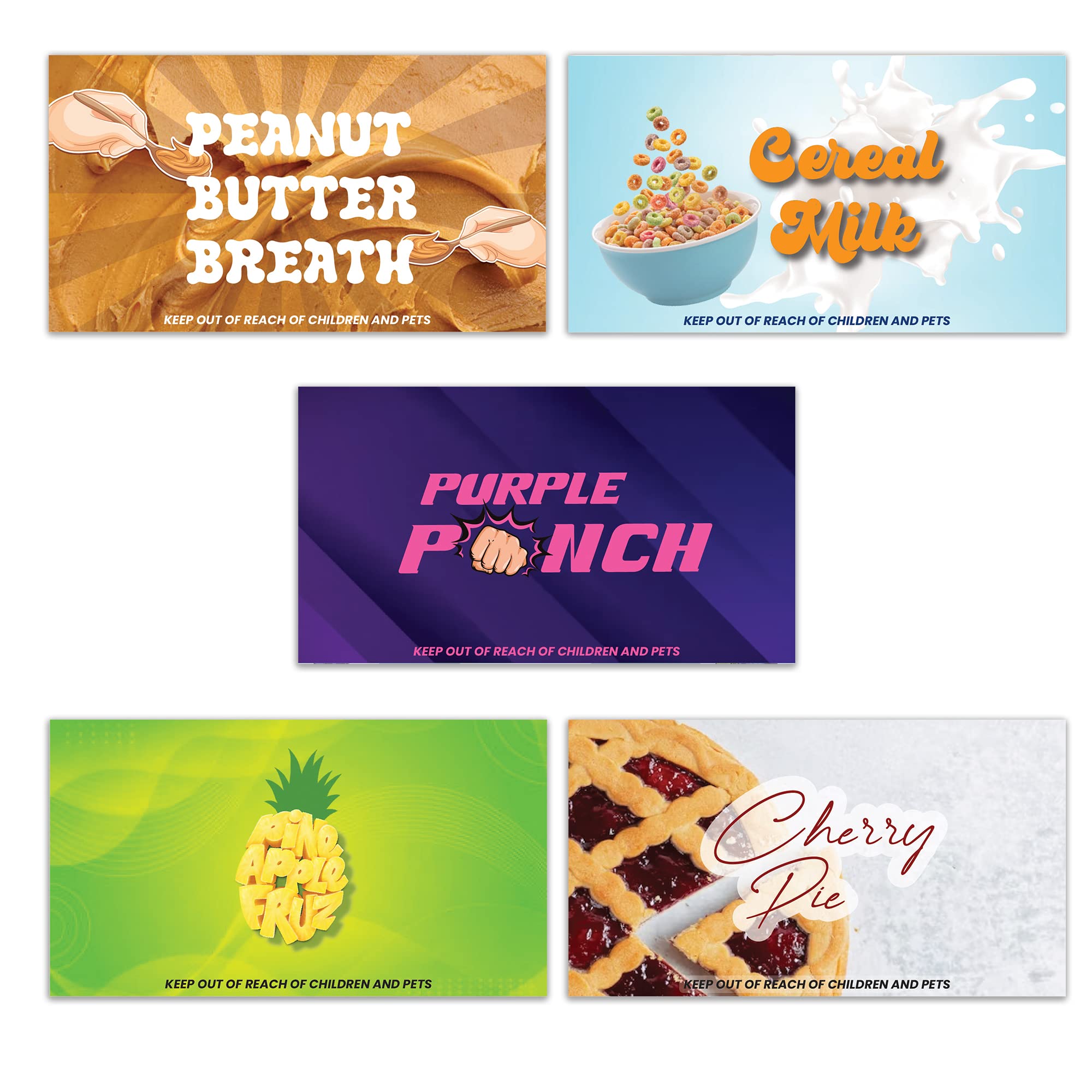 300 pcs Adhesive Label Stickers for 116mm Pre roll Tubes (SS-5, 300 Stickers)