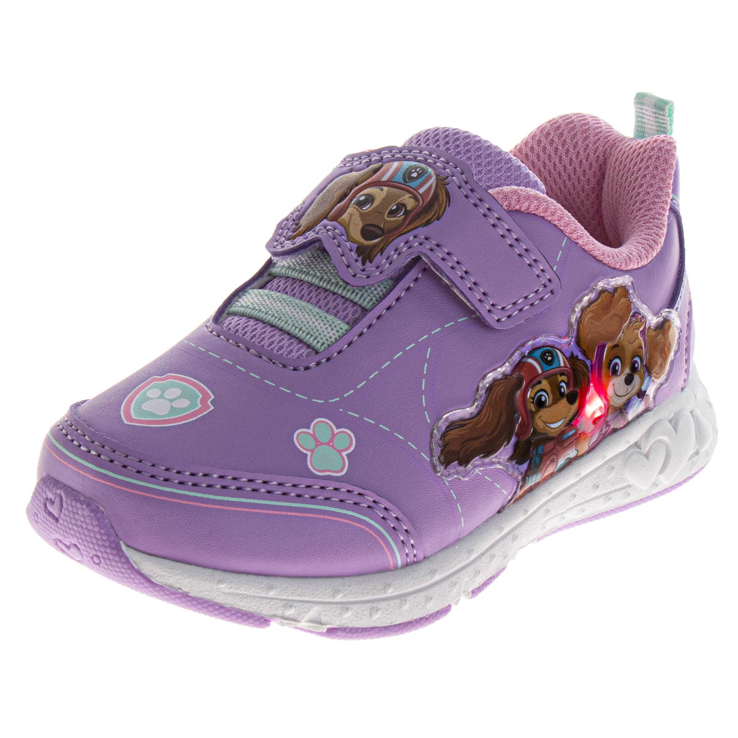 Nickelodeon Girl's Paw Patrol Light Up Laceless Shoes (Toddler/Little Girl)
