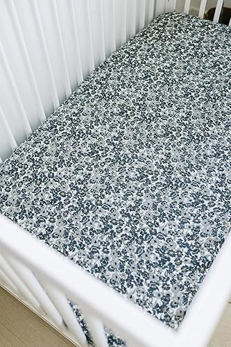 Vista 42 de Mebie Baby - Sábana de muselina para cuna, suaves y transpirables para bebés, ropa de cama neutra moderna para cunas, sábana bajera estándar