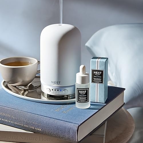 Miniatura 5 de NEST Fragrances Gotas de aceite difusor de madera flotante y manzanilla, 0.5 onzas líquidas