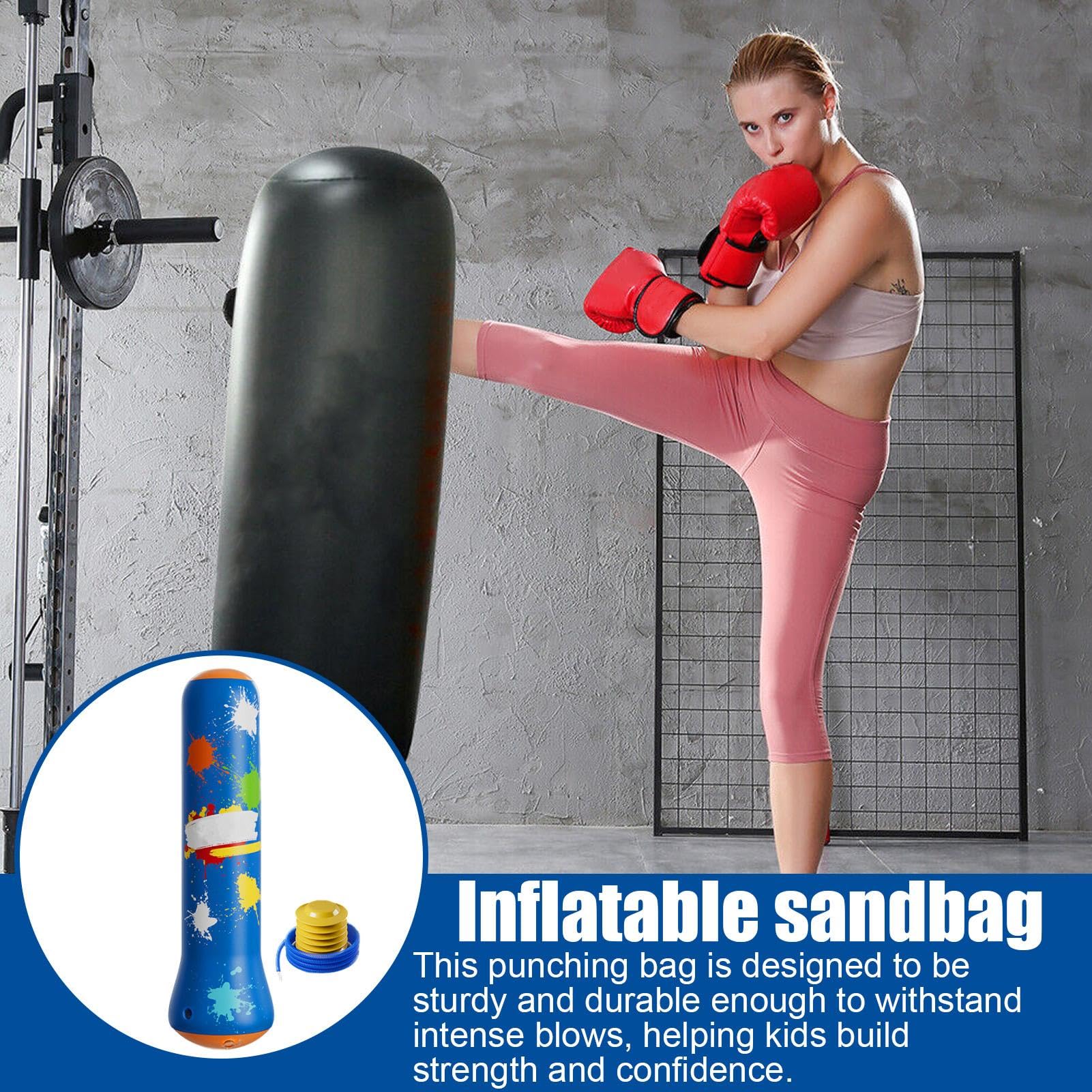 Amazon.co.jp: 子供用インフレータブルサンドバッグ - 子供用サンド