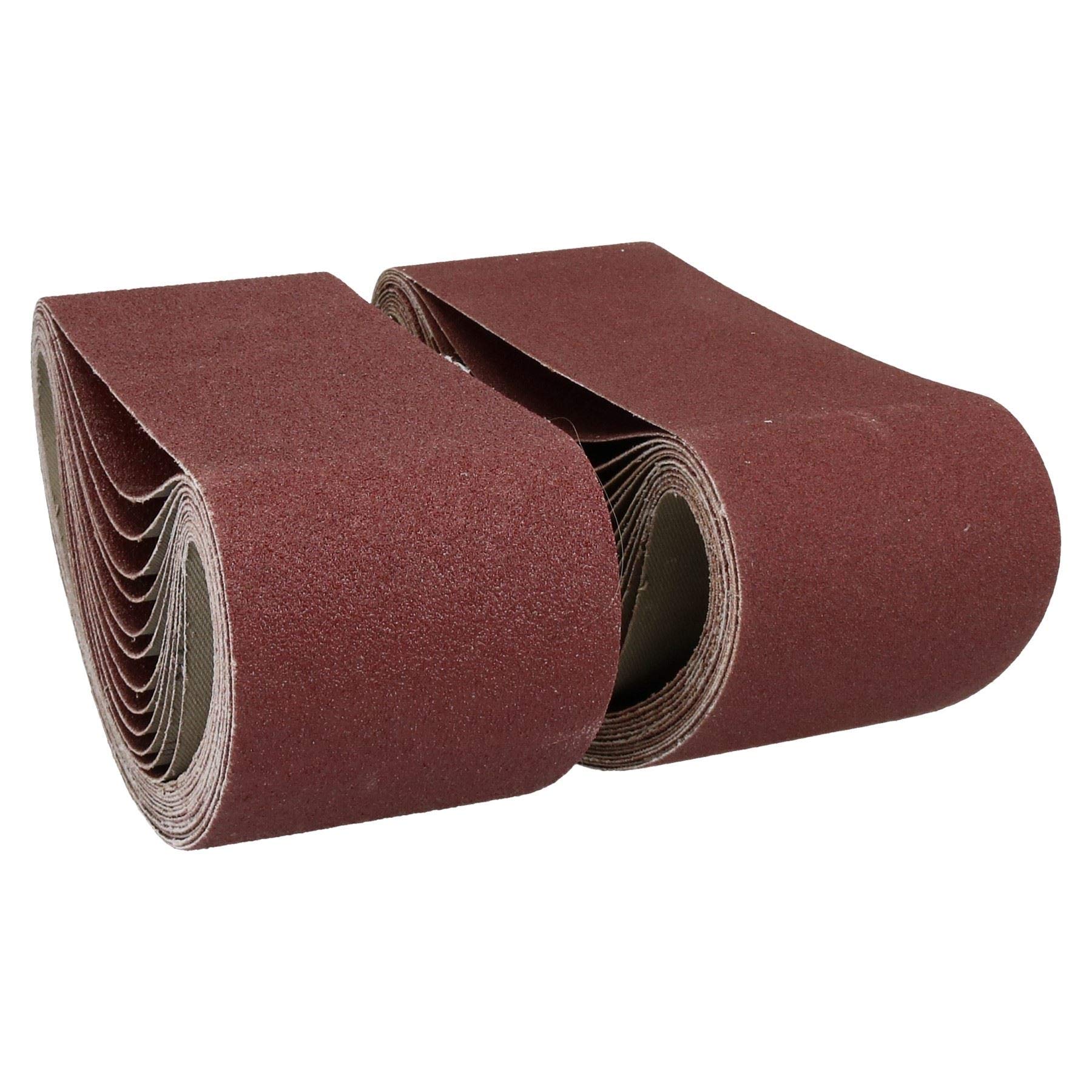 533mm x 75mm miscelato abrasiva di grana. Potenza file levigatrice nastro 75pk